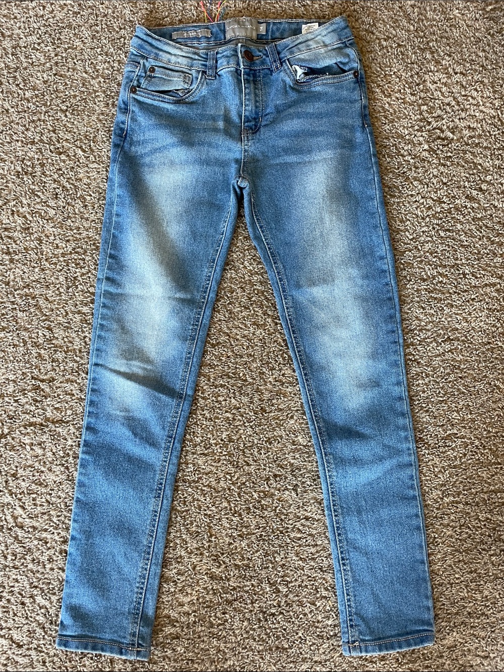 Lucky Brand Light Blue Wash Kids Skinny Jeans